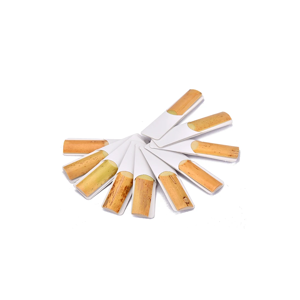 

Pack of 10 Clarinet Reed Craftsmanship Musical Gear Upgraded Part Mouthpiece