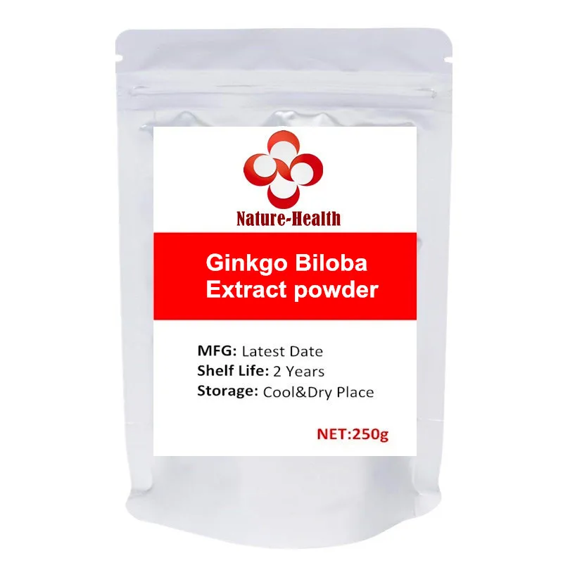 

Ginkgo Biloba Leaf Extract Powder Supports Healthy Aging, Memory, Focus, Mood Stability and Concentration