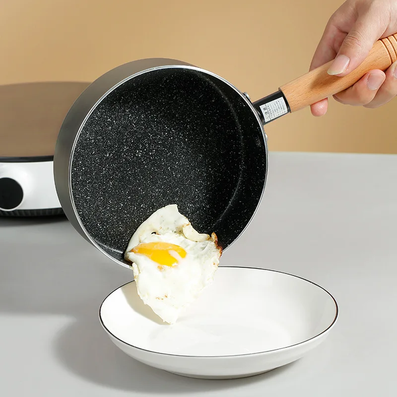 

Egg Gas Steel Kitchen Wok Pan Stainless Cooker Stove Cooking Pot For Fryer Frypan Frying Skillet Non-stick Induction
