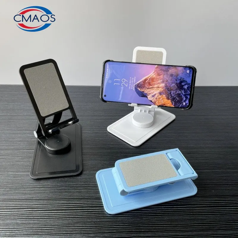 

Cmaos Universal Desktop Mobile Phone Holder Stand for IPhone IPad Adjustable Tablet Foldable Table Cell Phone Desk Stand Holder