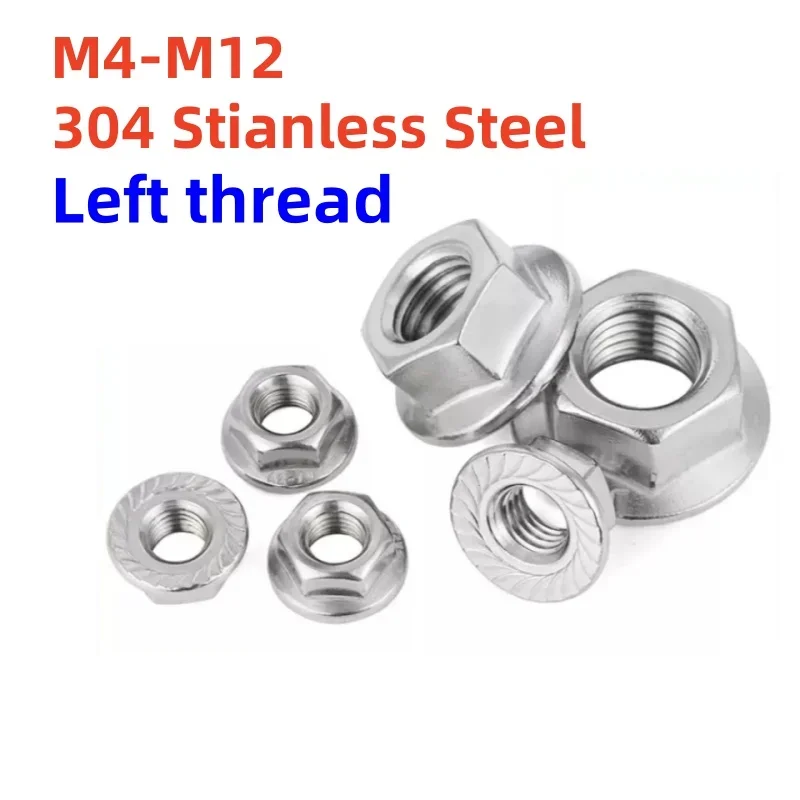 

Гайки обратного фланца из нержавеющей стали 304 M4 M5 M6 M8 M10 M12