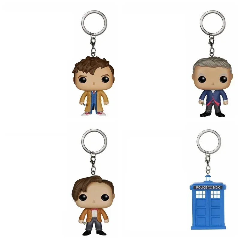 Брелок для ключей Funko Pop DW Doctors игрушка Десятый доктор элегантность двенадцати