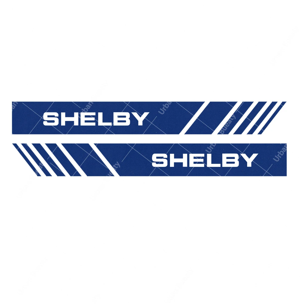 2 шт. виниловые наклейки на пленку для Ford Shelby 50-я годовщина Cobra CS6 CS8 GT SC GT350 GT500 Snake