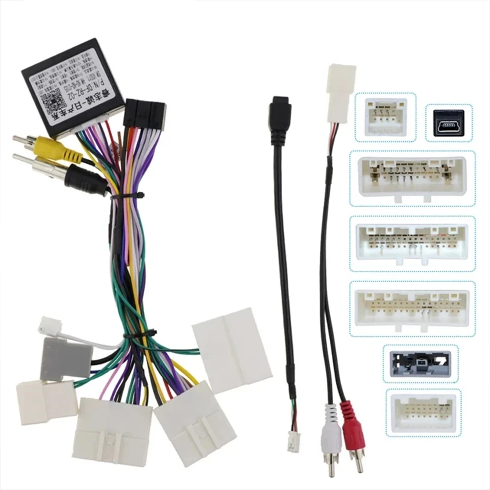 Автомобильный android автомобильный радиоприемник проводки Соединительный адаптер