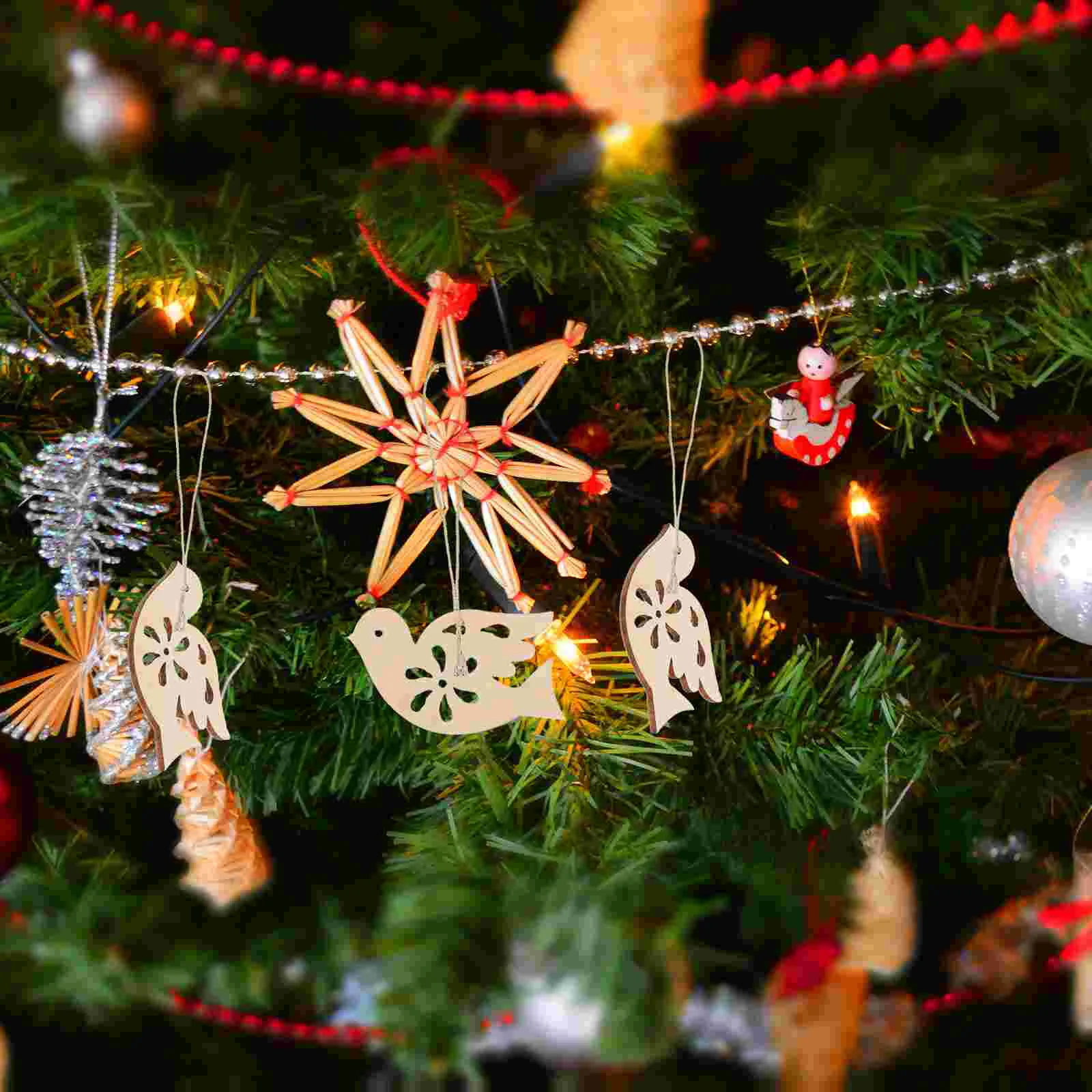 20 шт. деревянный кулон в виде птицы голубь мира полые голубиные чипсы