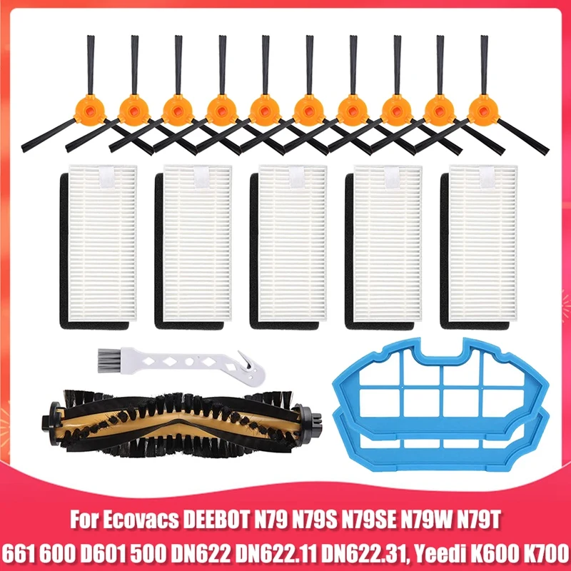 

Replacement Parts For Ecovacs Deebot N79S N79 N79SE N79W DN622 DN622.11 DN622.31 Robot Vacuum Cleaner Accessories Kit