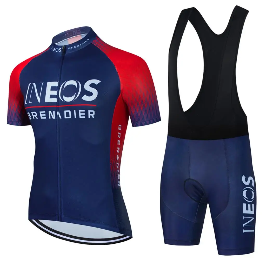 

2022 команда INEOS Велоспорт Джерси Мужской велосипедный комплект Maillot Ropa Ciclismo MTB Джерси костюм летняя гоночная велосипедная одежда