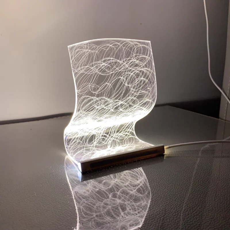 

Искусственный креативный волшебный ковер, настольная лампа с затемнением, романтическая атмосфера, искусственное украшение для спальни, ресторана, гостиной