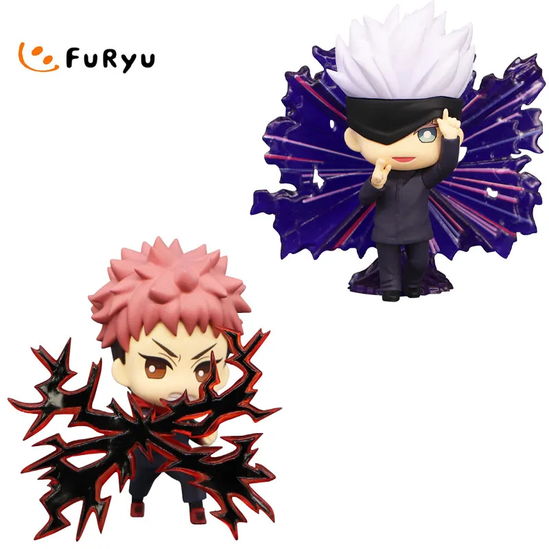 

Фигурка FuRyu Hold Mini Yuji Itadori Satoru Gojo juютсу Kaisen, ПВХ экшн-фигурка, аниме модель, коллекционные игрушки, кукла, рождественский подарок