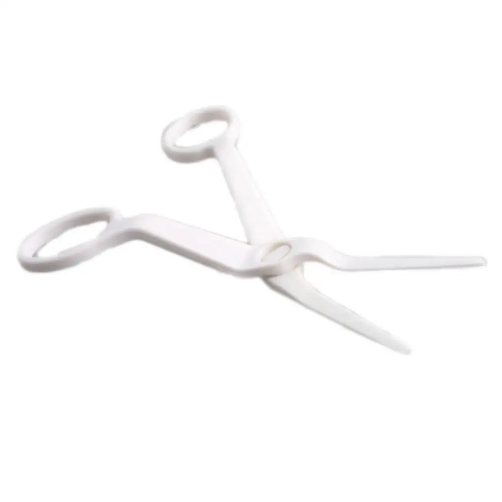 

Bakeware Baking Accessories Plastic Fondant Cake Piping Scissor Shear Flower Detachable Cutter Baking Tools