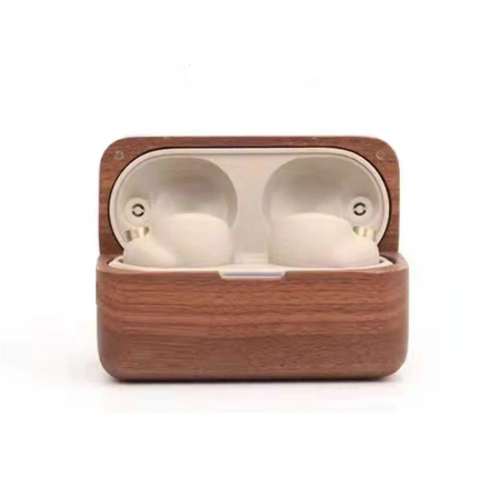 

Genuine Real Wood WF-1000XM4 Protective Case Earphone Box For Sony WF-1000XM4 Wooden Box