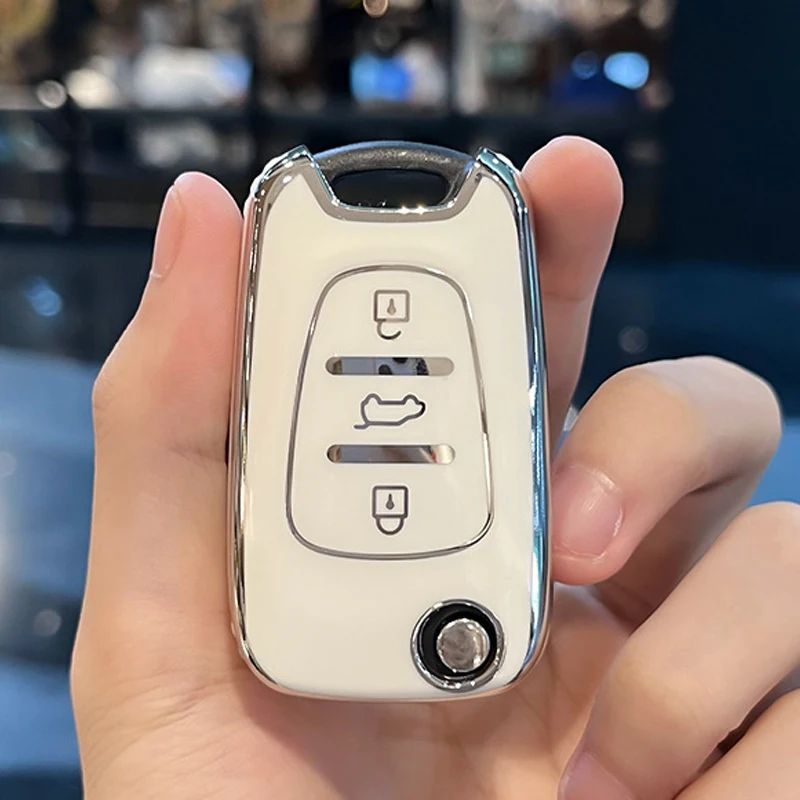 

Корпус Fob для KIA Rio 3 Soul Optima Ceed K2 K5 Cerato Sportage ТПУ чехол для автомобильного ключа для Hyundai Elantra Accent i20 i30 ix35