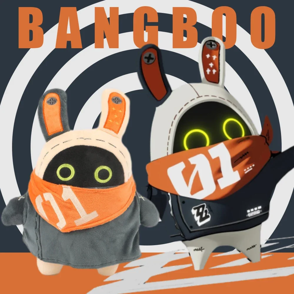 Zenless Zone Zero плюшевая Новая деталь Bangboo 30 см милая мягкая хлопчатобумажная кукла