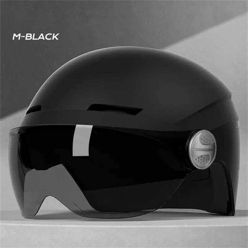 

Electric Scooter Helmet MTB Road Bike Helmet with Goggle Cycling Helmet Women Men Electric Bicycle Motorcycle Cascos Ciclismo