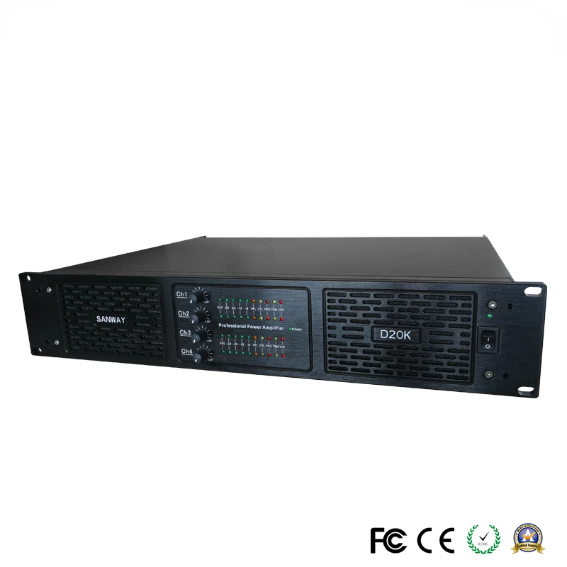 

D20K 16000W Class D PA Dj Power Amplifier FP20000Q