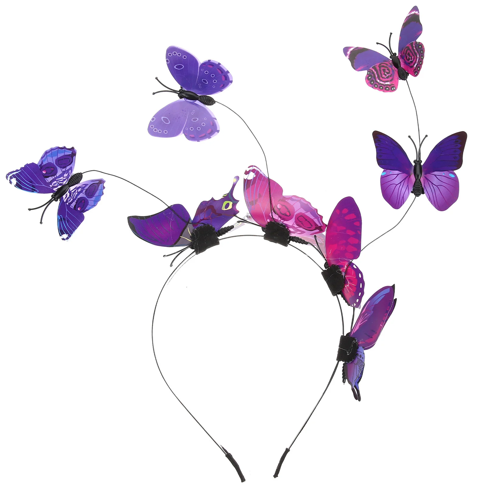 

Headband Party Hair Fascinators Tea Hoop Headbands Headpiece Wedding Women Costume Monarch Clips Fascinator Headdress Props