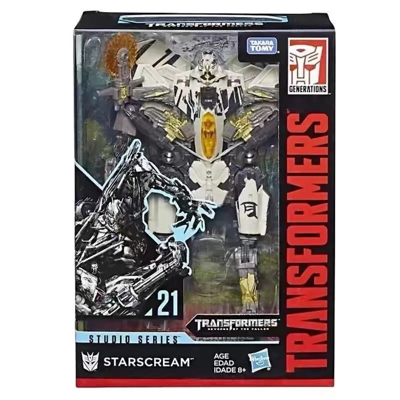Фото Hasbro Transformers Studio Series 06 21 Starscream SS12 Decepticon Brawl 7-дюймовая экшн-фигурка, игрушки, подарок для детей SS06 SS21 №5