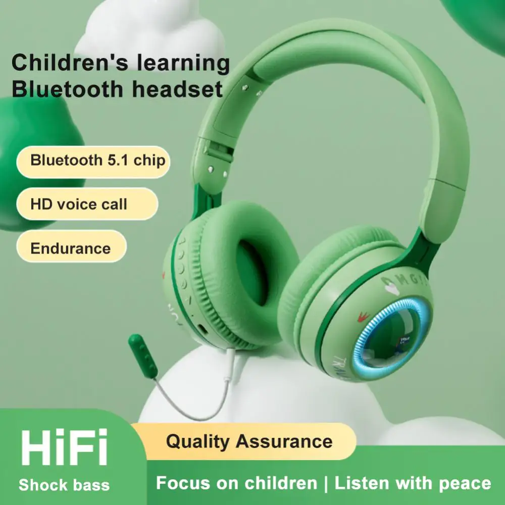 

With Mic Multiple Colors Children Bluetooth Earphones Gamer Gift Tws Headset For Kid Girl Gift Wireless Headphone Sports Earbuds
