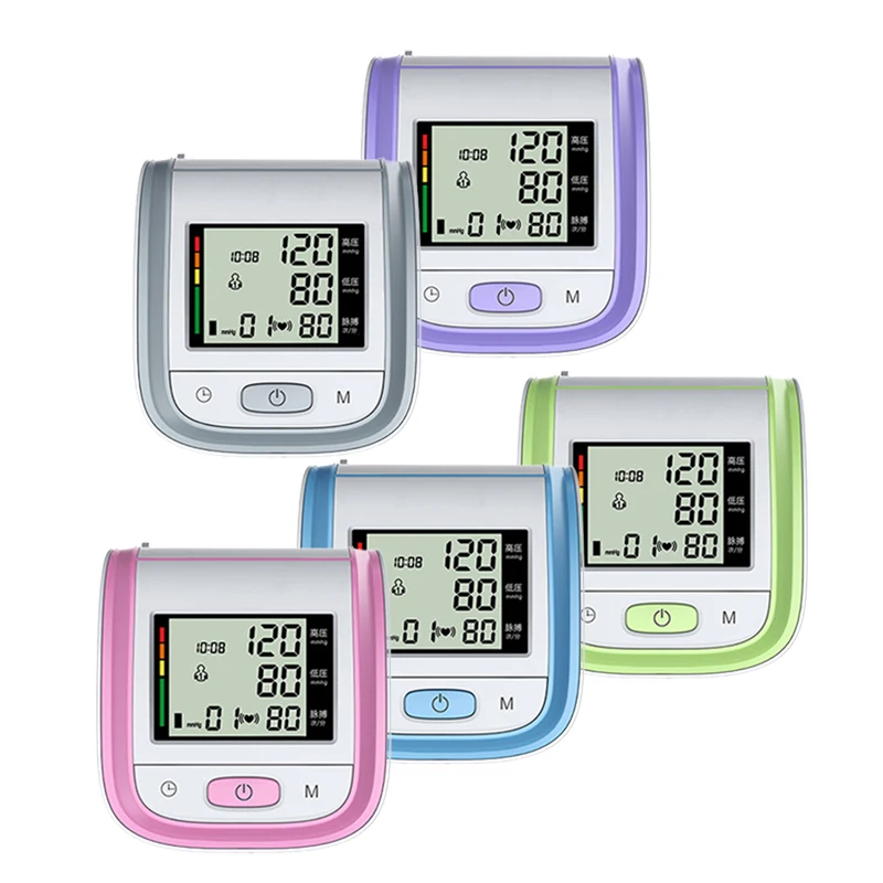 

Medical Wrist Health Care Tensiometro Digital Blood Pressure Heart Rate Monitor Tonometer Automatic Sphygmomanometer BP Meter