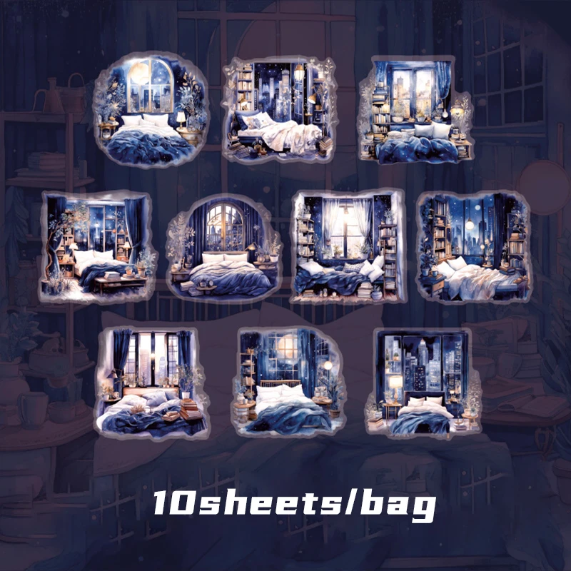 

Винтажные наклейки Mr Paper 6 стилей