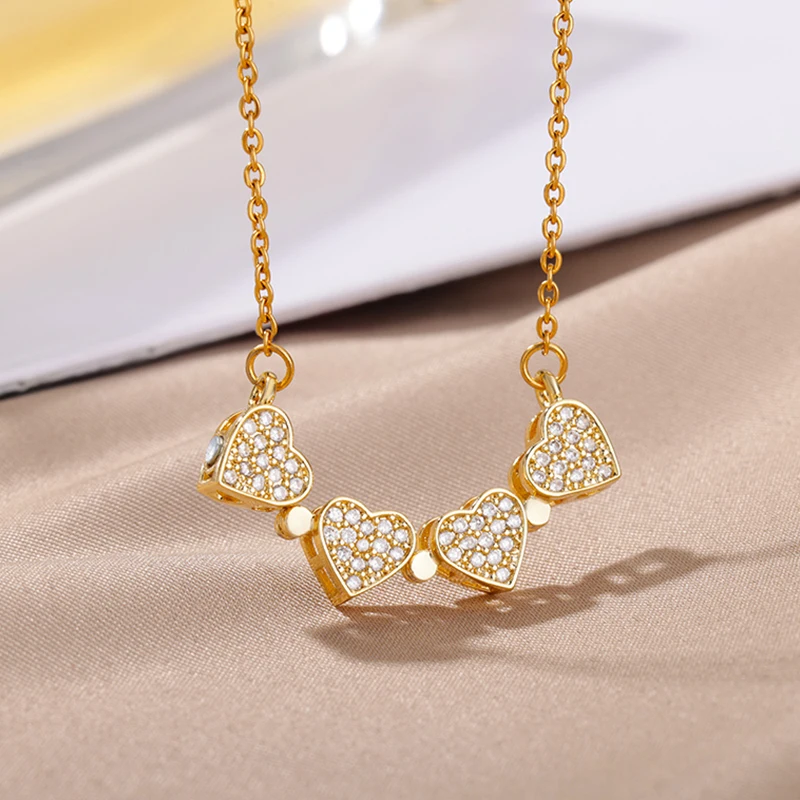 Женское Ожерелье из нержавеющей стали винтажное ожерелье-чокер с подвеской в