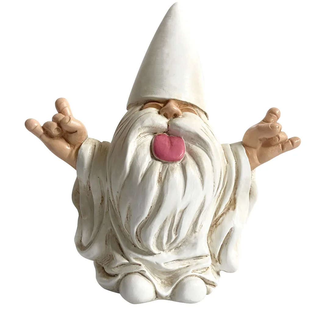

Garden Ornament Landscape Resin Doll Funny Sculpture Patio Backyard Resin Decor Outdoor Statue