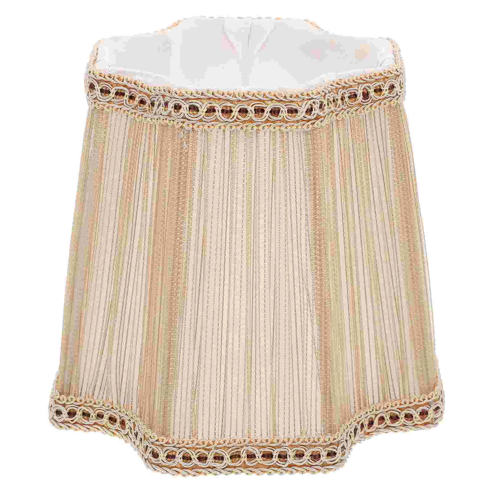 

1Pc High-end Cloth Art Lampshade for Light Decor Household Simple Light Cover