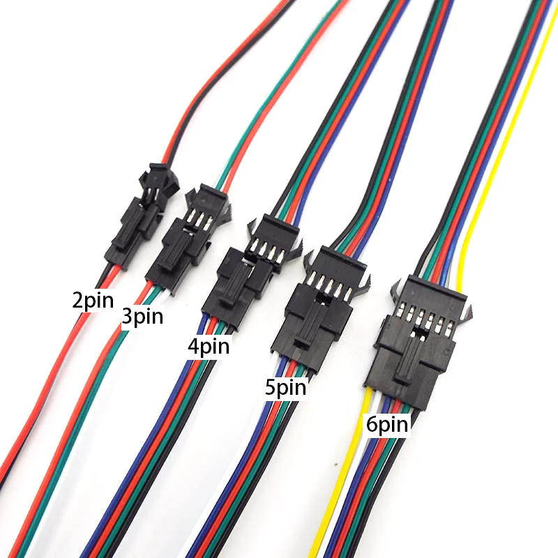

Соединитель для проводов JST SM 2P 3P 4P 5P 6P