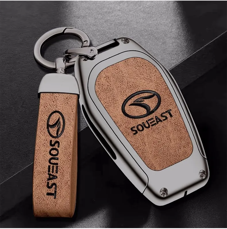 

Car Remote Key Fob Case Cover Protector Shell For Soueast DX3 DX7 Lingzhi V5 Lingshi V6 Lingyue V3 Keyless Keychain Accessories