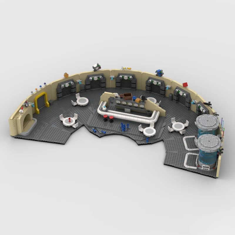 2410 шт. MOC The Complete Saga Cantina Star Battle Модель Строительные блоки Конструкция Рождественский подарок DIY Идея игрушек Образовательный кирпич (art.: 3920d47cbdb27) - 3920d47cbdb27