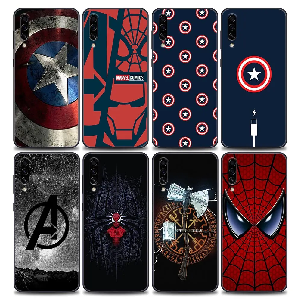 

Marvel Heros Logo The Avengers Case for Samsung A10 A10S A20 A30 A30S A40 A50 A60 A70 A90 Note 8 9 10 20 Plus Lite Ultra 5G Case