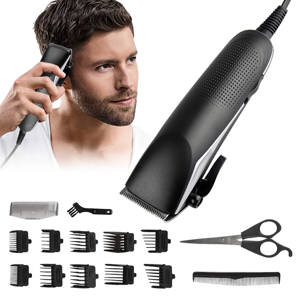 

Professional Hair Clipper Men's Electric Hair Beard Trimmer for Shaving Hair Strong Power Hair Cutter Barber Cutting Machine