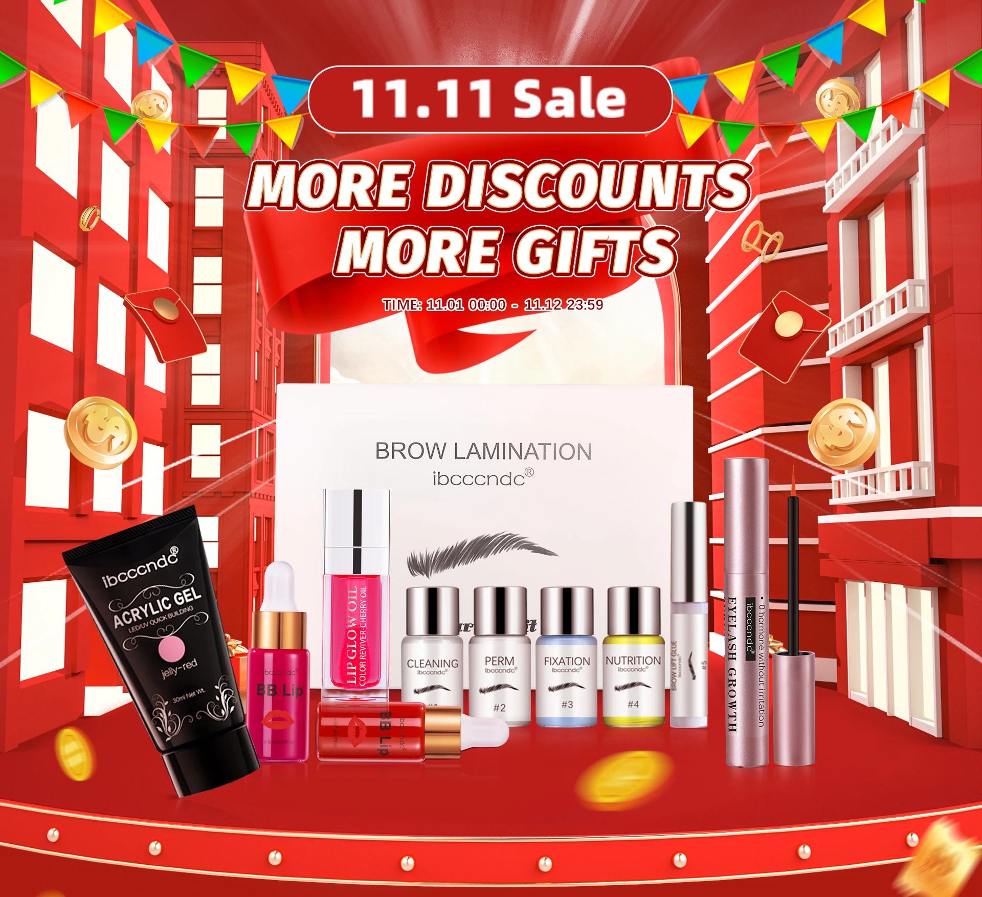 

ibcccndc 11.11 Global Shopping Festival On Sale 1st-12th Nov. Get Big Coupons Copy Promo Code To Use