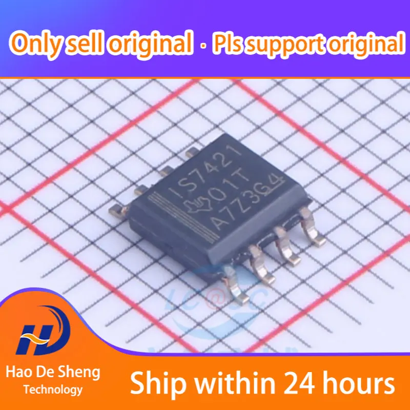 

10PCS/LOT ISO7421DR Logo IS7421 SOP8 New Original in Stock