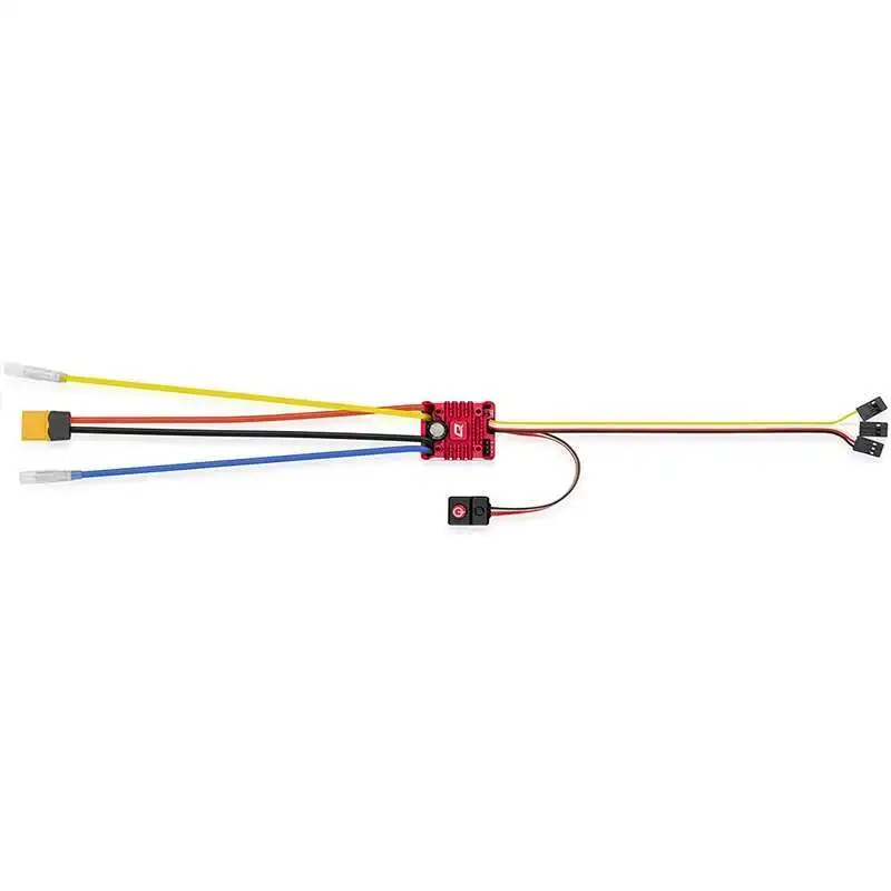 Фото Электронный регулятор скорости HobbyWing QuicRun WP 1080 G2 80A ​ ​ Контроллер для радиоуправляемых машинок-краулеров с коллекторным двигателем 1/8 1/10 №4