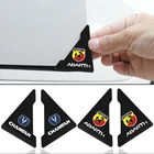 2 шт.компл. Силиконовая накладка на дверь, угловой бампер, наклейки против царапин для Dacia Duster Tapete Logan Porta 2018, аксессуары