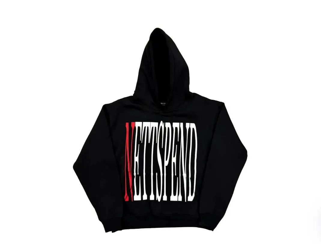 Фото 2026 Nettspend Aus Tour Vlone Hoodie, лимитированная серия, худи с принтом WY1534 №2