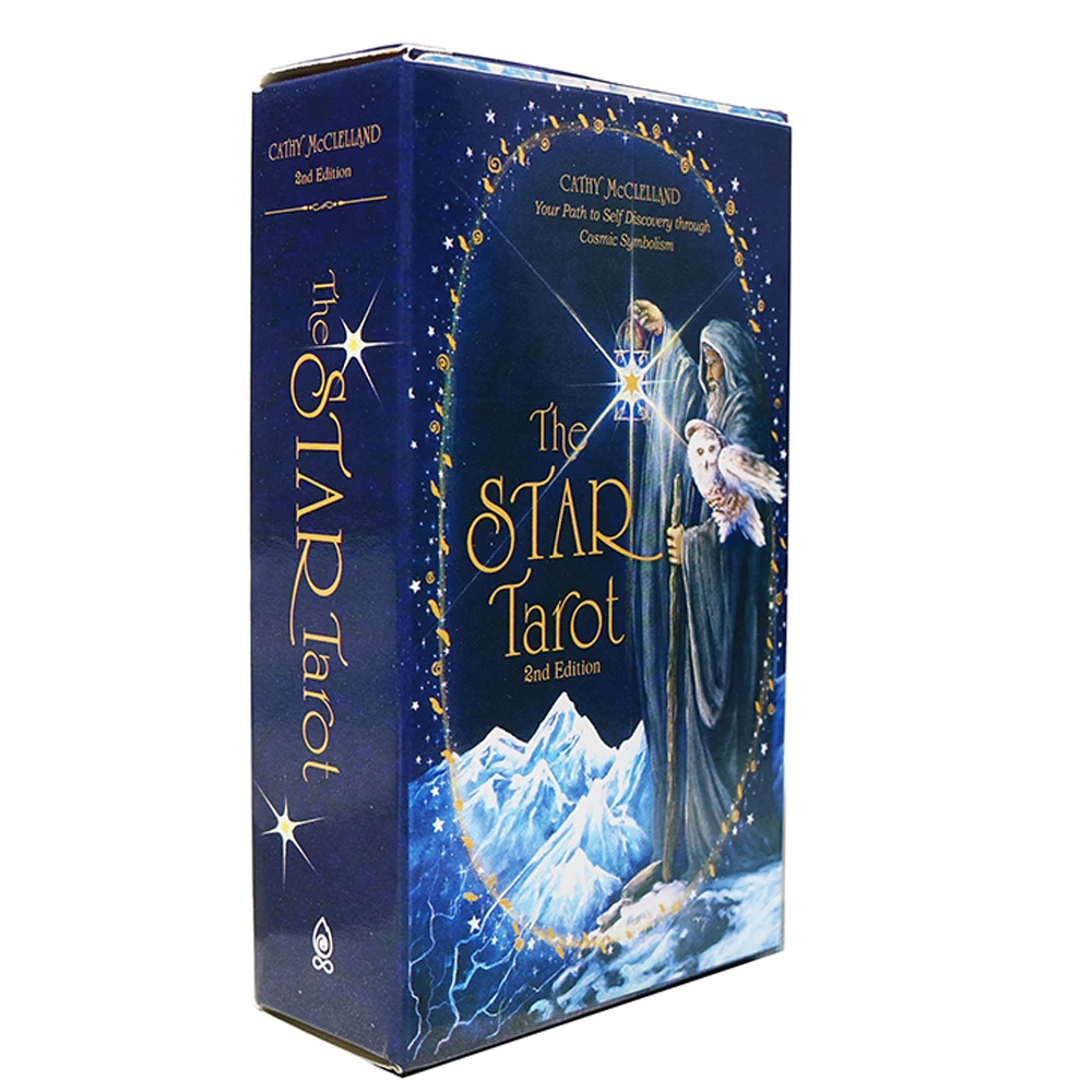 

Sales Star Divination Tarot Cards 78-Card Deck and English PDF Guidebook