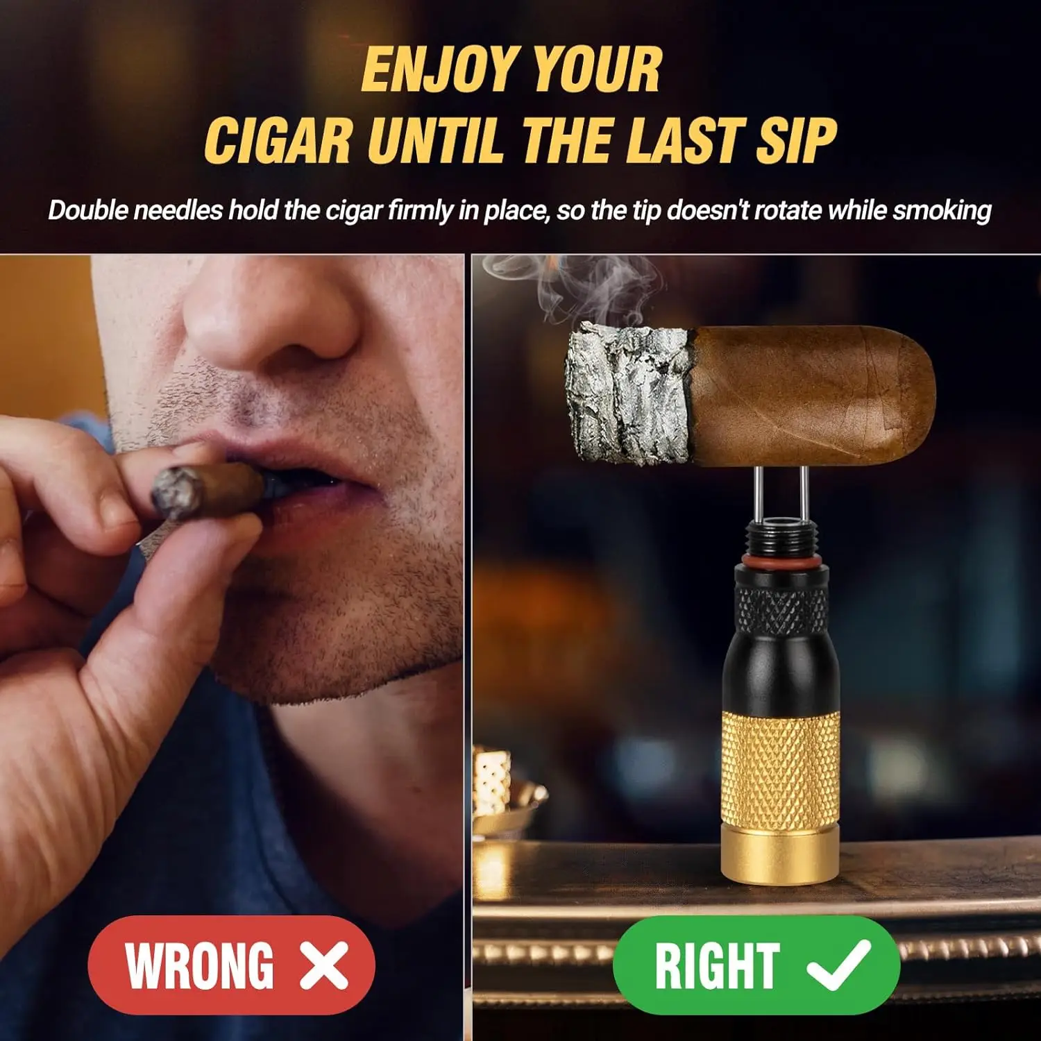 4-в-1 набор инструментов для усиления прикуривания сигар с инструментом