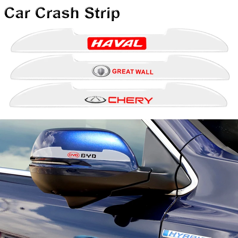 

4pcs Transparent Car Door Edge Guard Anti-Collision Strips Rubber Stickes for Citroen C ELYSEE C2 C3 C4 GRAND C6 C8 Accessories