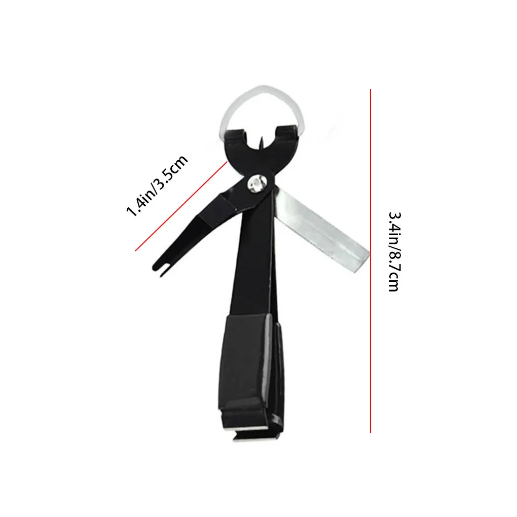 

Stainless Steel Fishing Nipper Line Cutter Clipper Hook Eye Cleaner Quick Knot Tools Hook Sharpener Fly Tying Tool Tackle Gear