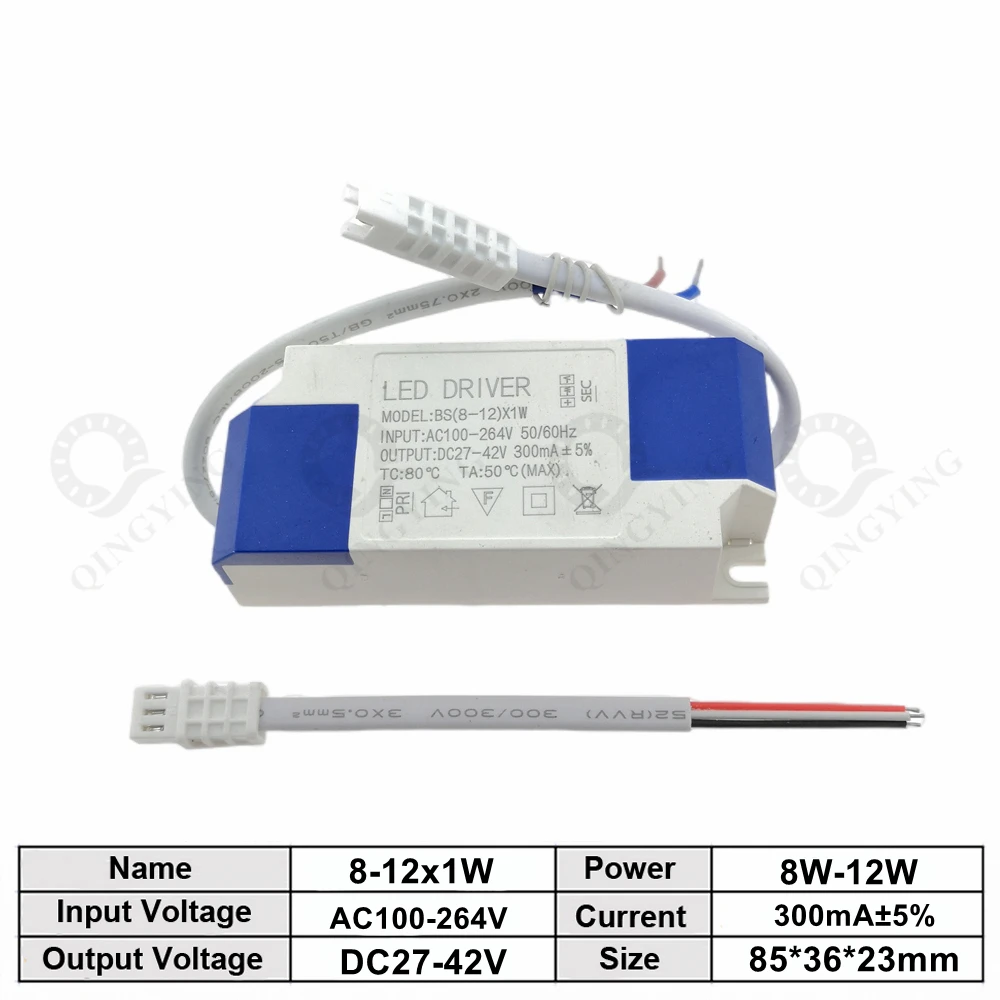 

Светодиодный драйвер QINGYING 2-36 Вт