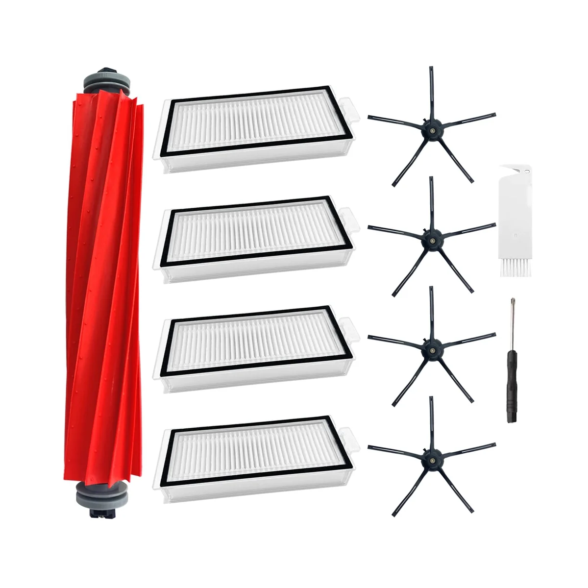 

Main Brush Side Brush HEPA Filter for + Max Max+ Vacuum Cleaner Accessories