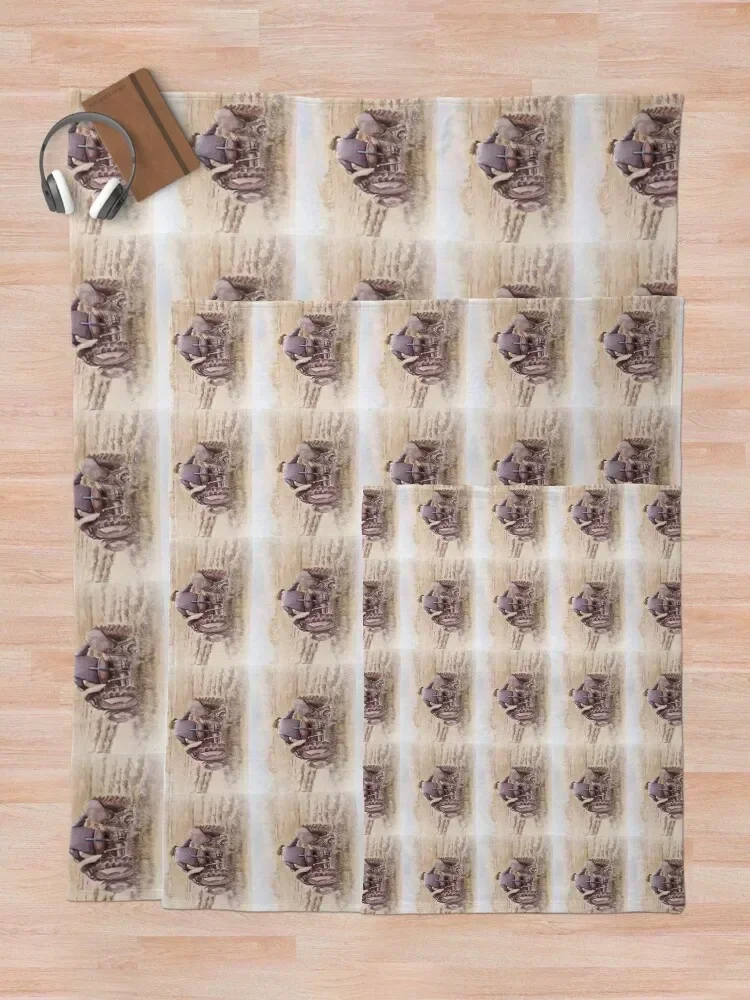 Fergie the маленький серый трактор роскошное дизайнерское одеяло из фланелевой ткани