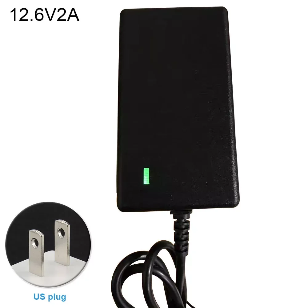 

8.4-42V 1A 2A Li-ion With Indicator Light EU/US Plug Li-battery Insulation Battery Charger Power Adapter Electric Practical