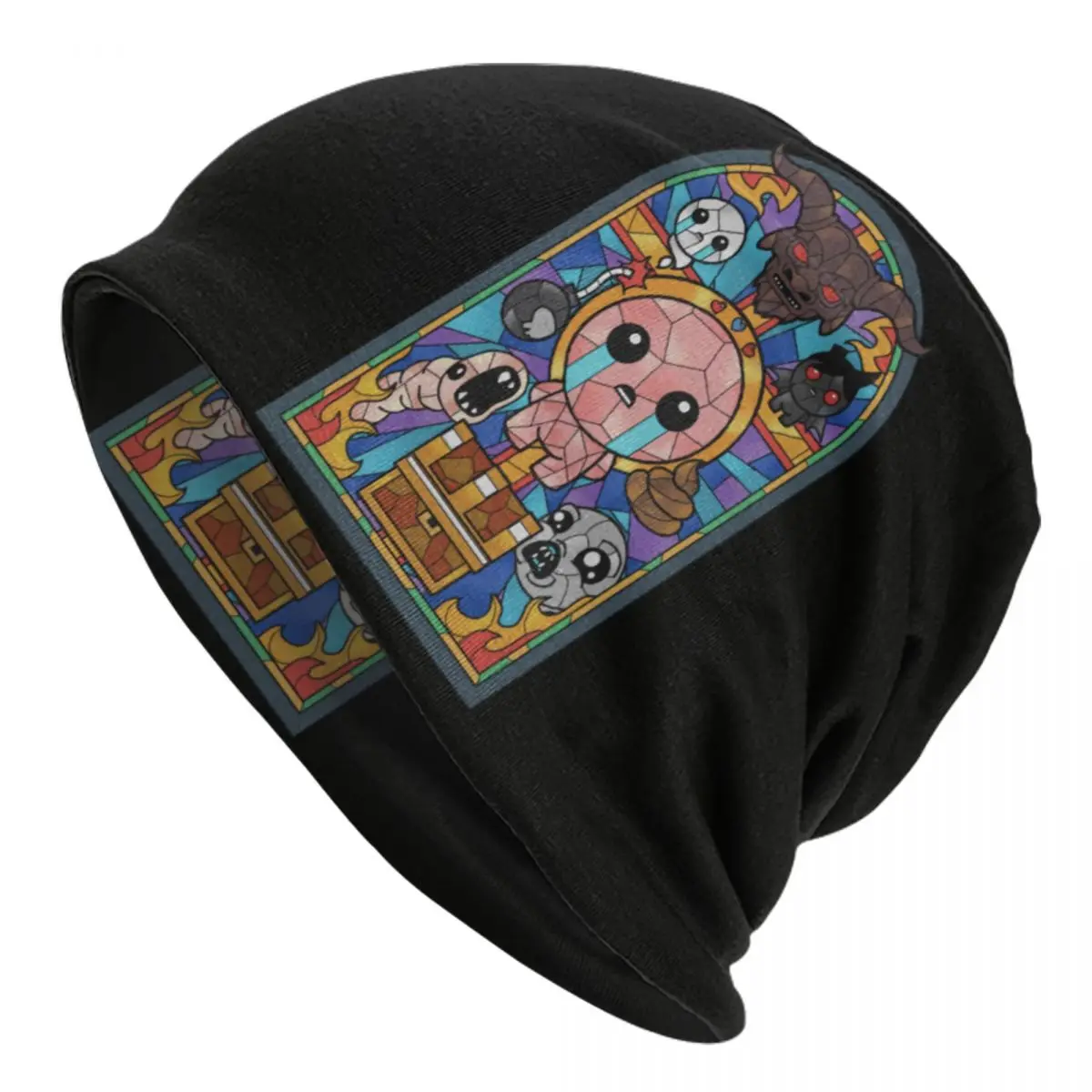 

The Binding Of Isaac Skullies Beanies Caps For Men Women Unisex Outdoor Winter Warm Knitting Hat Adult Bonnet Hats