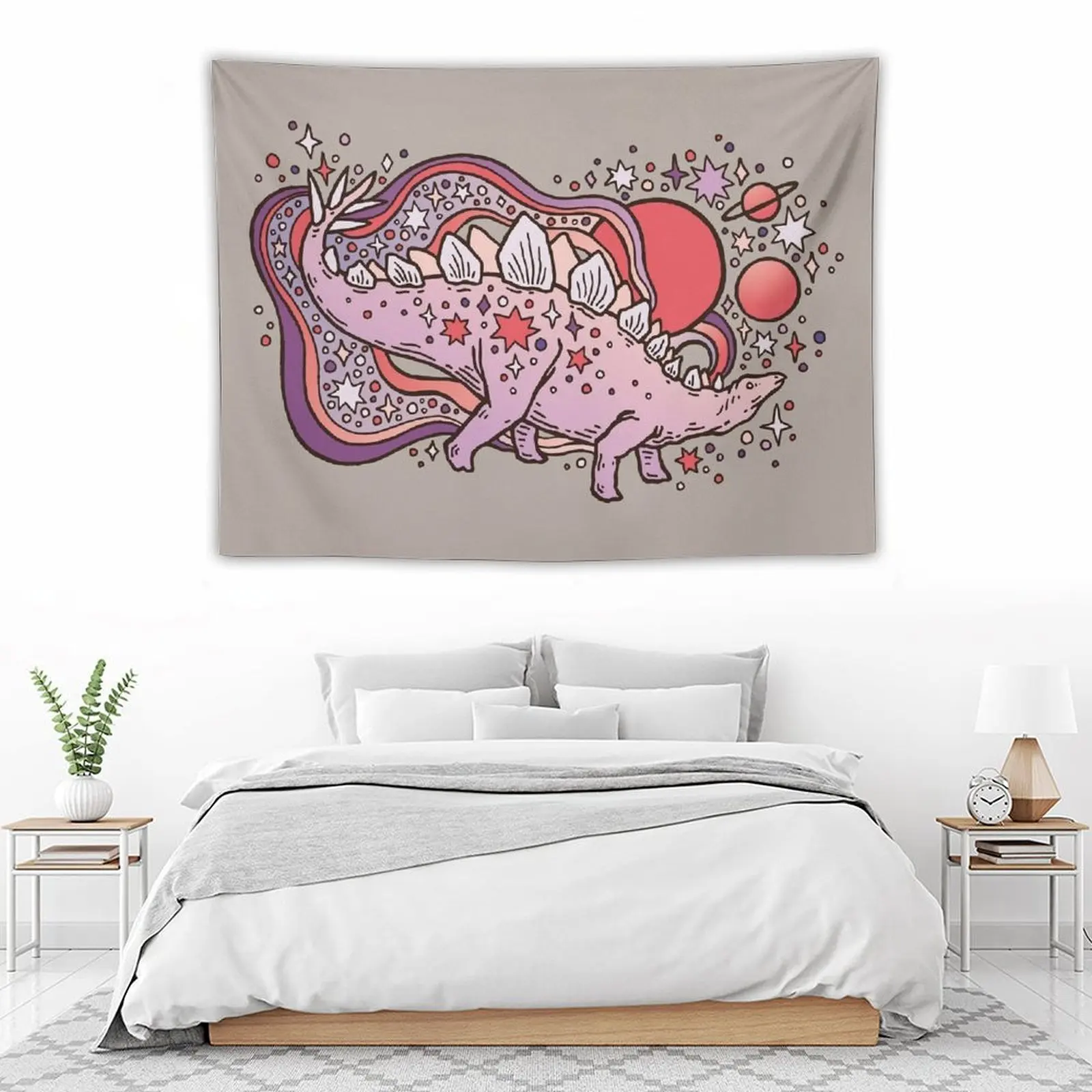 Звезда Стейго космический динозавр искусство блеск палитра гобелен украшения