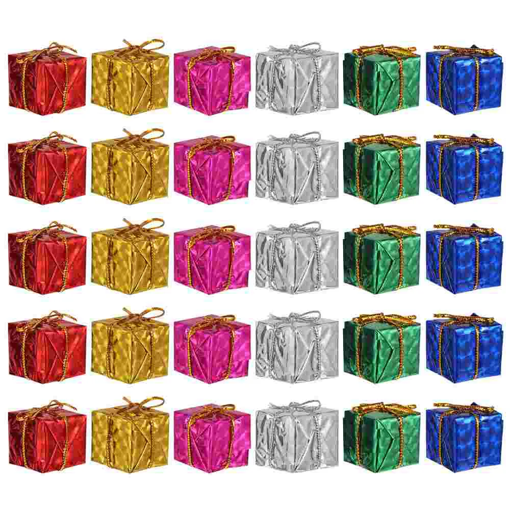 

Christmas Tree Gift Hanging Ornamentsbox Pendants Mini Ornament Decor Diy Decors Boxes Decorations Decorationparty Holiday Scene