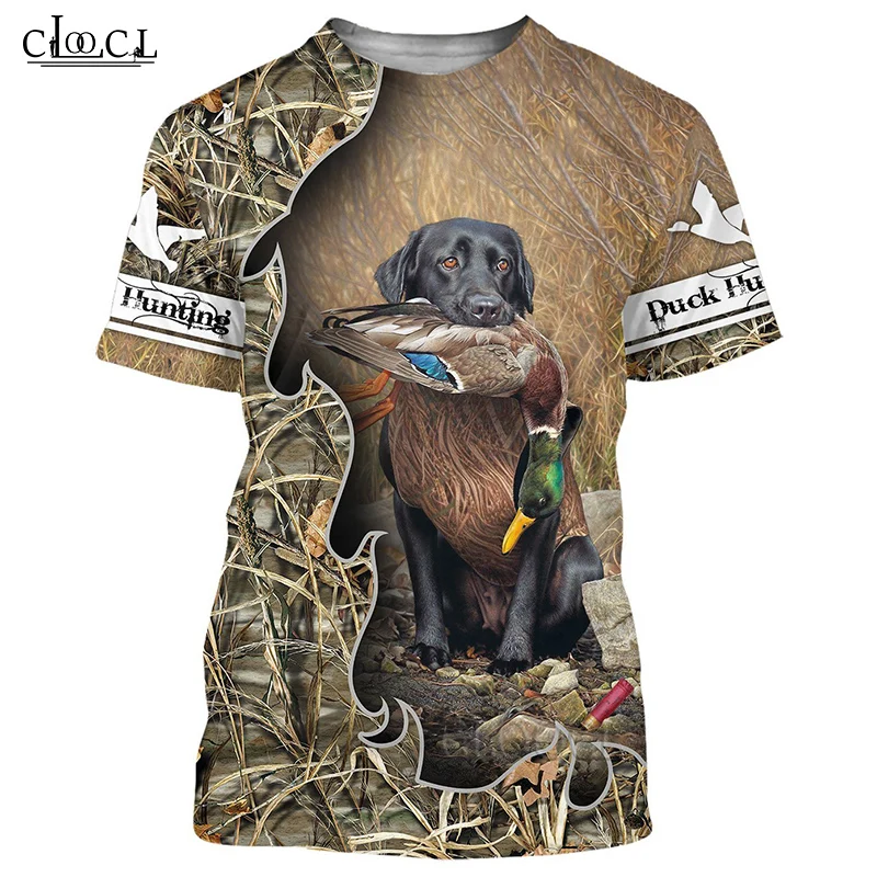 

HX Newest Animal Dog Hunting T Shirt Men Women T-shirt 3D Printed Harajuku Fashion Streetwear Hot Selling Tops Drop Shipping