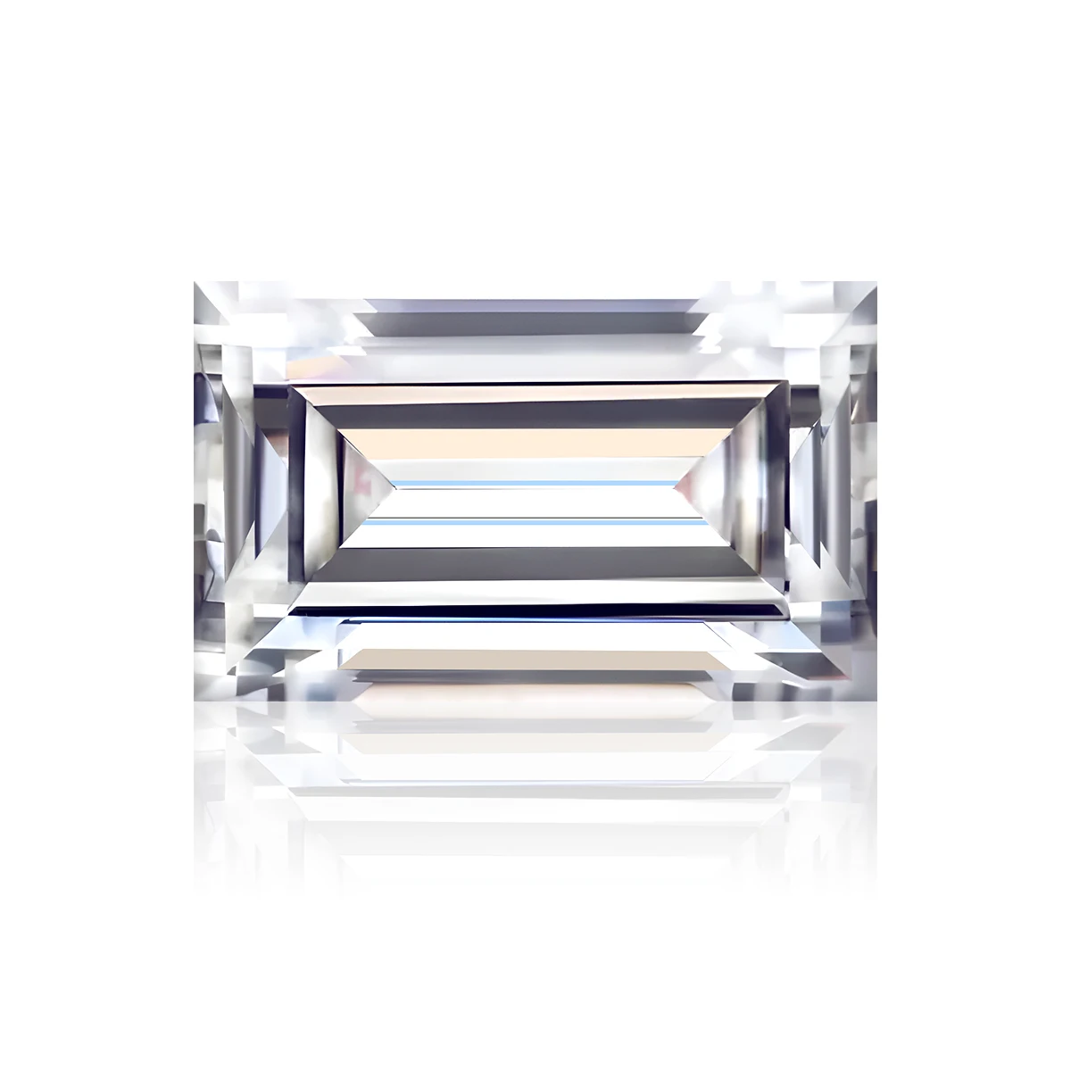 

Loose Moissanite Baguette Cut Stone With Certificate Gemstones For Jewelry Making Rectangular Diamond D Color VVS1 Moissanita